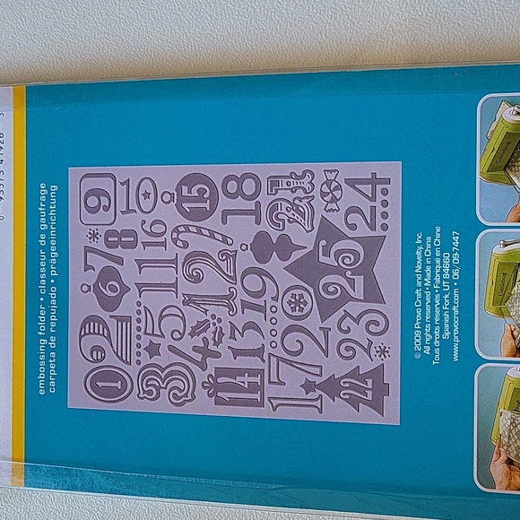 Cuttlebug 1 Embossing Border    5" x 7"  Brand New - Picture 2 of 2